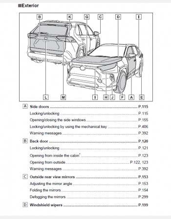 toyota rav4 hybrid 2024 owners manual in english